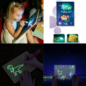smart buy צעצועים  לוח ציור אור קסם  לילדים 